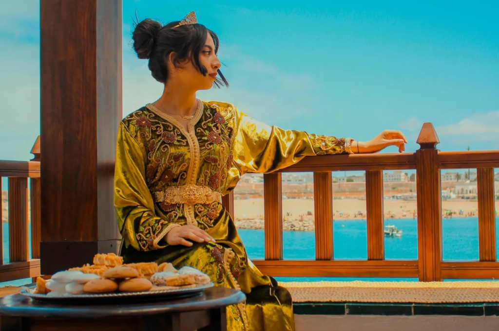 Moroccan Caftan a Traditional Heritage between Past and Present
