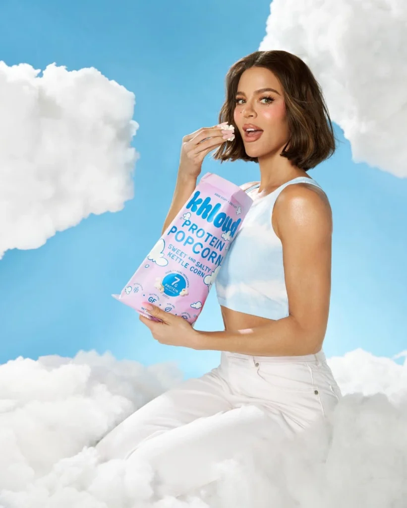 Khloé Kardashian The story of Khloud Protein Popcorn 2 Khloé Kardashian